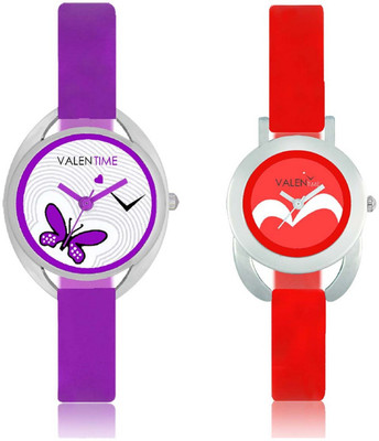 

VALENTIME VT2-19 Colorful Beautiful Womens Combo Wrist Watch - For Girls