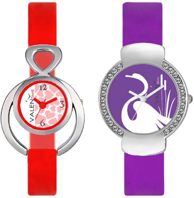 VALENTIME VT14-22 Colorful Beautiful Womens Combo Wrist Watch  - For Girls   Watches  (Valentime)
