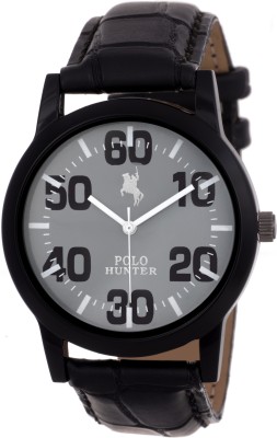 POLO HUNTER New 41 Grey Bare Basic Elegant Watch  - For Men   Watches  (Polo Hunter)