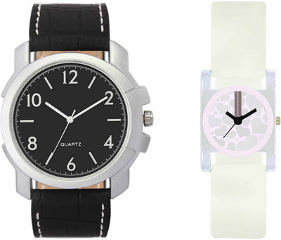 Volga VL35VT10 Exclusive Leather & Plastic Boys & Girls Combo Watch  - For Men & Women   Watches  (Volga)