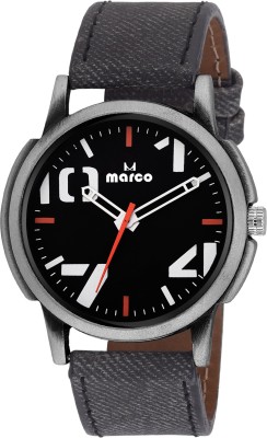 MARCO matte mr-lr4406-blk denim grey Watch  - For Men   Watches  (Marco)