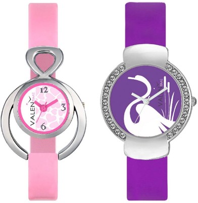 VALENTIME VT13-22 Colorful Beautiful Womens Combo Wrist Watch  - For Girls   Watches  (Valentime)