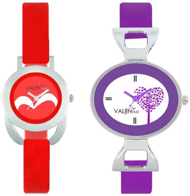 VALENTIME VT19-28 Colorful Beautiful Womens Combo Wrist Watch  - For Girls   Watches  (Valentime)
