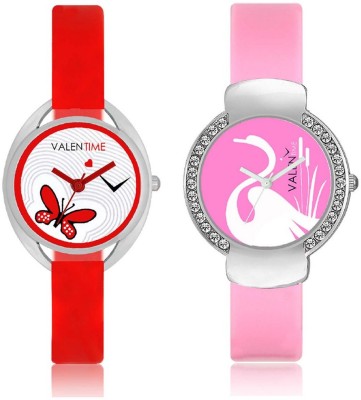 VALENTIME VT4-24 Colorful Beautiful Womens Combo Wrist Watch  - For Girls   Watches  (Valentime)