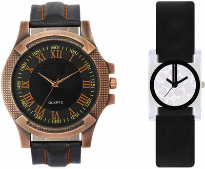 

Volga VL23VT06 Exclusive Leather & Plastic Boys & Girls Combo Watch - For Men & Women