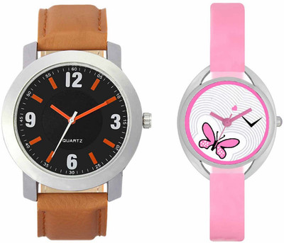 

Volga VL28VT03 Exclusive Leather & Plastic Boys & Girls Combo Watch - For Men & Women
