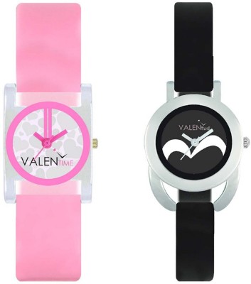 VALENTIME VT8-16 Colorful Beautiful Womens Combo Wrist Watch  - For Girls   Watches  (Valentime)