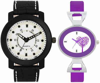 

Volga VL16VT28 Exclusive Leather & Plastic Boys & Girls Combo Watch - For Men & Women