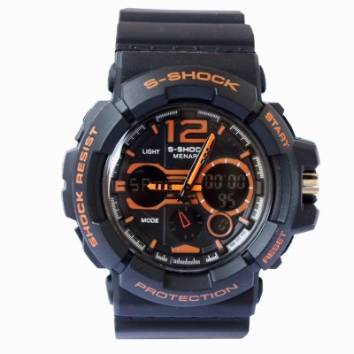 VITREND ™ S-Shock Menard Protection-Twin Sensor-Tide Graph WR-20BAR Fashion New Watch  - For Men & Women   Watches  (Vitrend)
