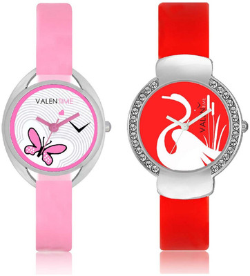

VALENTIME VT3-25 Colorful Beautiful Womens Combo Wrist Watch - For Girls