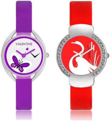 VALENTIME VT2-25 Colorful Beautiful Womens Combo Wrist Watch  - For Girls   Watches  (Valentime)