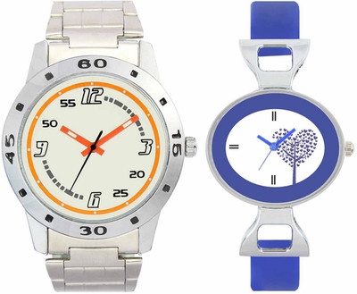 

Volga VL04VT29 Exclusive Leather & Plastic Boys & Girls Combo Watch - For Men & Women