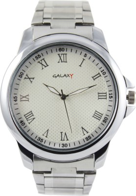Galaxy GY070WHTSLR Watch  - For Men   Watches  (Galaxy)