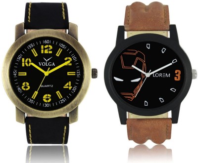 Shivam Retail VL33LR04 New Latest Collection Leather Strap Men Watch  - For Boys   Watches  (Shivam Retail)