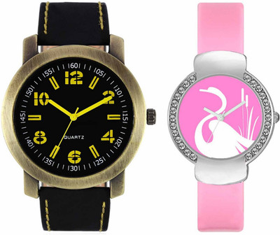 

Volga VL33VT24 latest Stylish Attractive Festival Low Price Combo Watch Boys & Girls Watch - For Men & Women