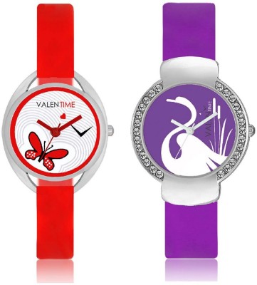 VALENTIME VT4-22 Colorful Beautiful Womens Combo Wrist Watch  - For Girls   Watches  (Valentime)
