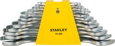 STANLEY 70-380E Double Sided Open End Wrench(Pack of 12) STANLEY 70-380E Double Sided Open End Wrench(Pack of 12)