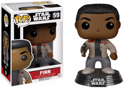 

Funko POP! Star Wars: The Force Awakens Finn Pop! Vinyl Bobble Head(Multicolor)