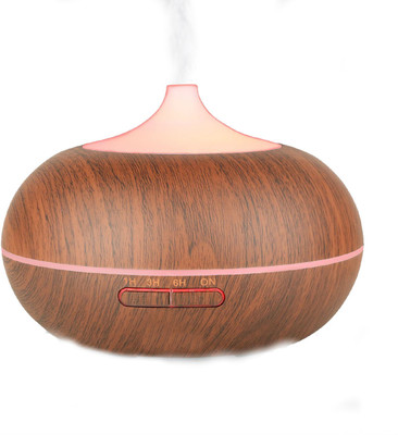 

Shrih Ultrasonic Essential Oil Aroma Diffuser Air Humidifier Portable Room Air Purifier(Brown)
