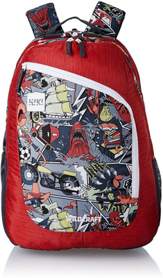 

Wiki by Wildcraft Streets 5 Red 21 L Backpack(Red)