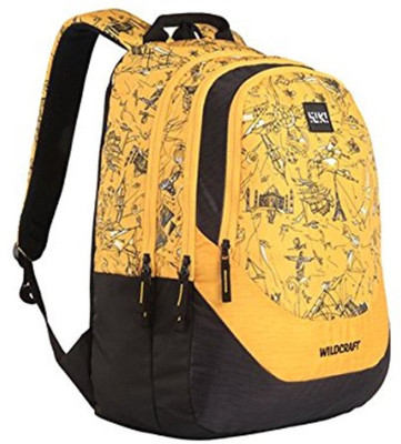 

Wiki by Wildcraft Doodle 2 Yellow 21 L Backpack(Yellow, Black)