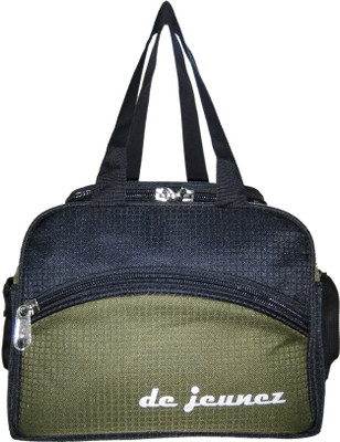 

de jeunez de jeunez-D4-Black with Green Waterproof Lunch Bag(Multicolor, 8 inch)