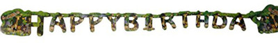 

PARTY PROPZ JUNGLE HAPPY BIRTHDAY BANNER PACK OF 1/JUNGLE BIRTHDAY DECORATION/ JUNGLE PARTY SUPPLIES Banner(8 ft, Pack of 1)