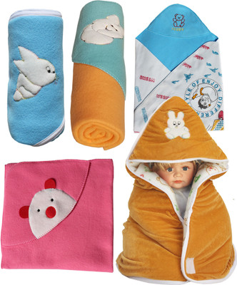 

My NewBorn Cartoon  Crib Baby Blanket(Polyester, Multicolor