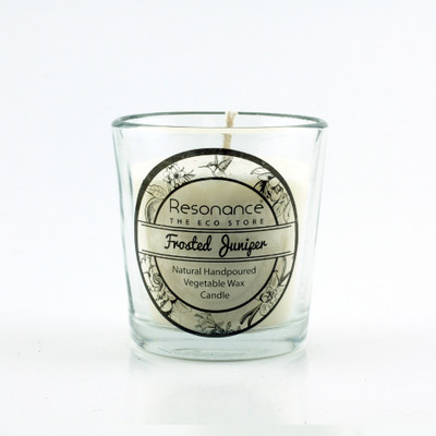

Resonance Frosted Juniper Fragrance Natural Wax Aroma Votive Candle(White, Pack of 19)