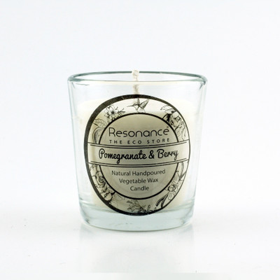 

Resonance Pomegranate & Berry Fragrance Natural Wax Aroma Votive Candle(White, Pack of 21)