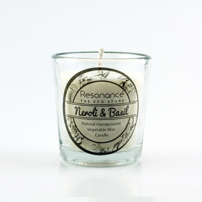 

Resonance Neroli & Basil Fragrance Natural Wax Aroma Votive Candle(White, Pack of 6)