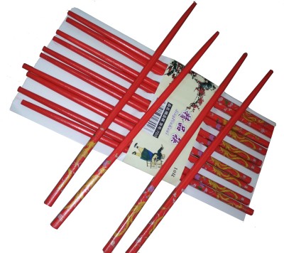 Blue Birds Eating Wood Japanese, Chinese, Korean Chopstick(Red Pack of 20)