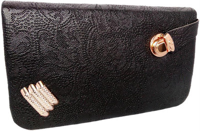 

Exotic Collectionss Casual Black Clutch