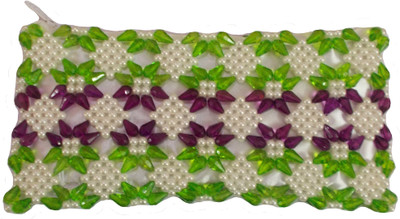 

Rosy Casual Green, Purple Clutch