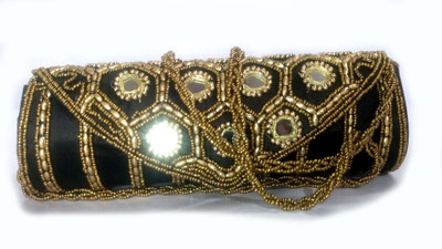 

femo Party Black Clutch