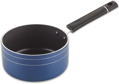 

The Kitchen Queen Non stick Sauce pan 160 mm Cookware Set(Aluminium, 1 - Piece), Blue