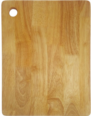 

Oxford Vegetable, Fruit, Bread, Pizza, Cheese and Serving Wooden Cutting Board(Beige Pack of 1)