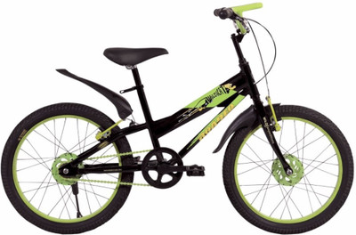 

Hercules Roadeo Wild Kat 20"x13" 20 T BMX Cycle(Single Speed, Black, Green)