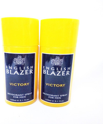

English Blazer Victory Deodorant Spray - For Men(300 ml, Pack of 2)