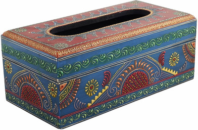 

Swagger 1 Compartments wooden tissue box(Multicolor)