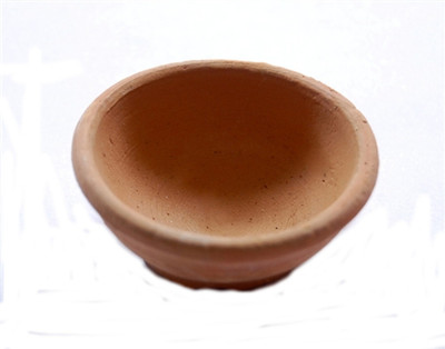 

saaheli Terracotta (Pack of 10) Table Diya Set(Height: 2 inch)