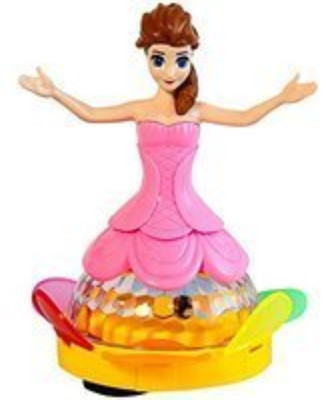 

Zest 4 Toyz Dancing Princess Doll with Music and 3D Lights(Multicolor)