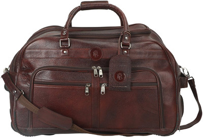 

Royal Leather Emporium RLE-115 Travel Duffel Bag(Brown)