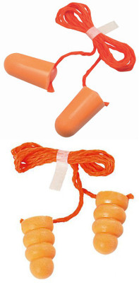 

Arex 3M 1110 (PACK OF 3) AND 3M 1130 (PACK OF 3) DISPOSABLE, CORDED Ear Plug(Orange)