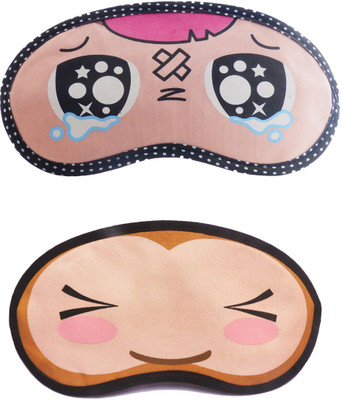 

Jenna P_Inju-WinkEye Cartoon Travel Sleeping Eye Cover Blindfold (Pack of 2)(2 g)