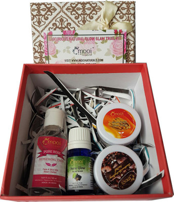 

Mooi Naturals Luxurious Natural Glow Glam Trial Kit 35 ml(Set of 4)