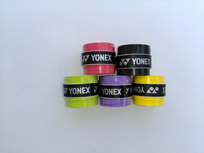 

Yonex AC 102 EX Tacky Touch Grip(Multicolor, Pack of 5)