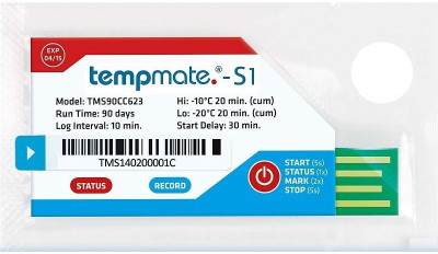

Tempmate® (Germany) USB Single Use Data Logger -30 to +70 deg C with validation Certificate Hydrometer