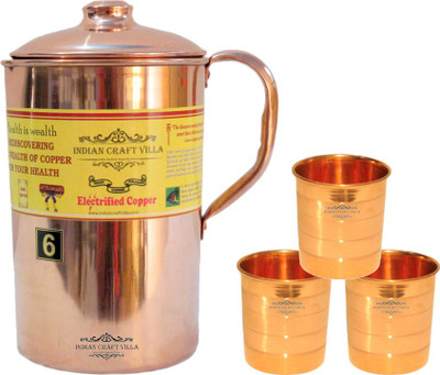 

Indian Craft Villa Handmade 1 Water Jug(3000 L, Pack of 3)
