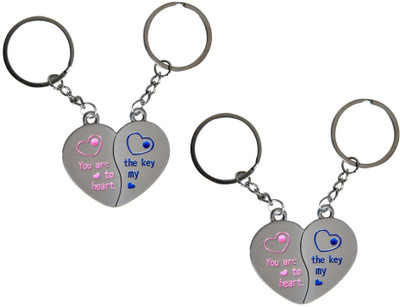 

Ryka Collection Love Heart Combo Key Chain